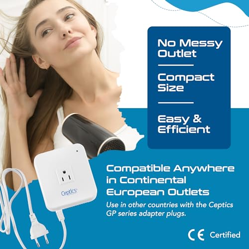 500W Step down converter – 220v to 110v voltage converter – Compact & Noise-free – CE certified - PC-500D image 1