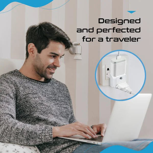 India to Europe travel adapter plug – Type C – 2 in 1 Plug – CE & RoHS certified - CTD-9C image 6