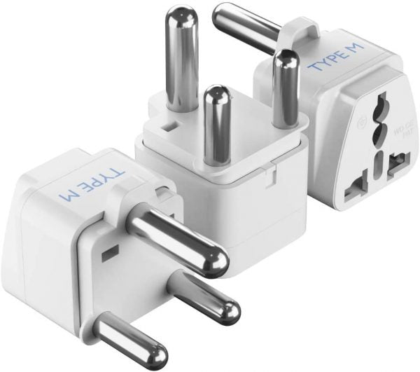 South Africa travel adapter – Type M – CE & RoHS certified - GP-10L