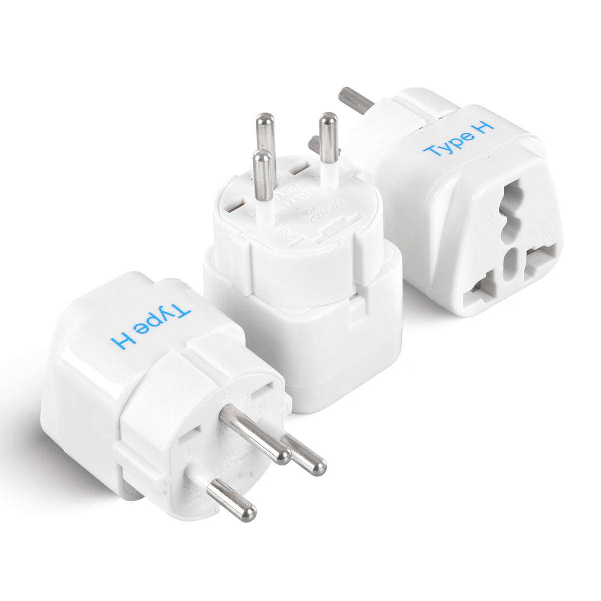 Israel travel adapter – Type H – CE & RoHS certified - GP-14