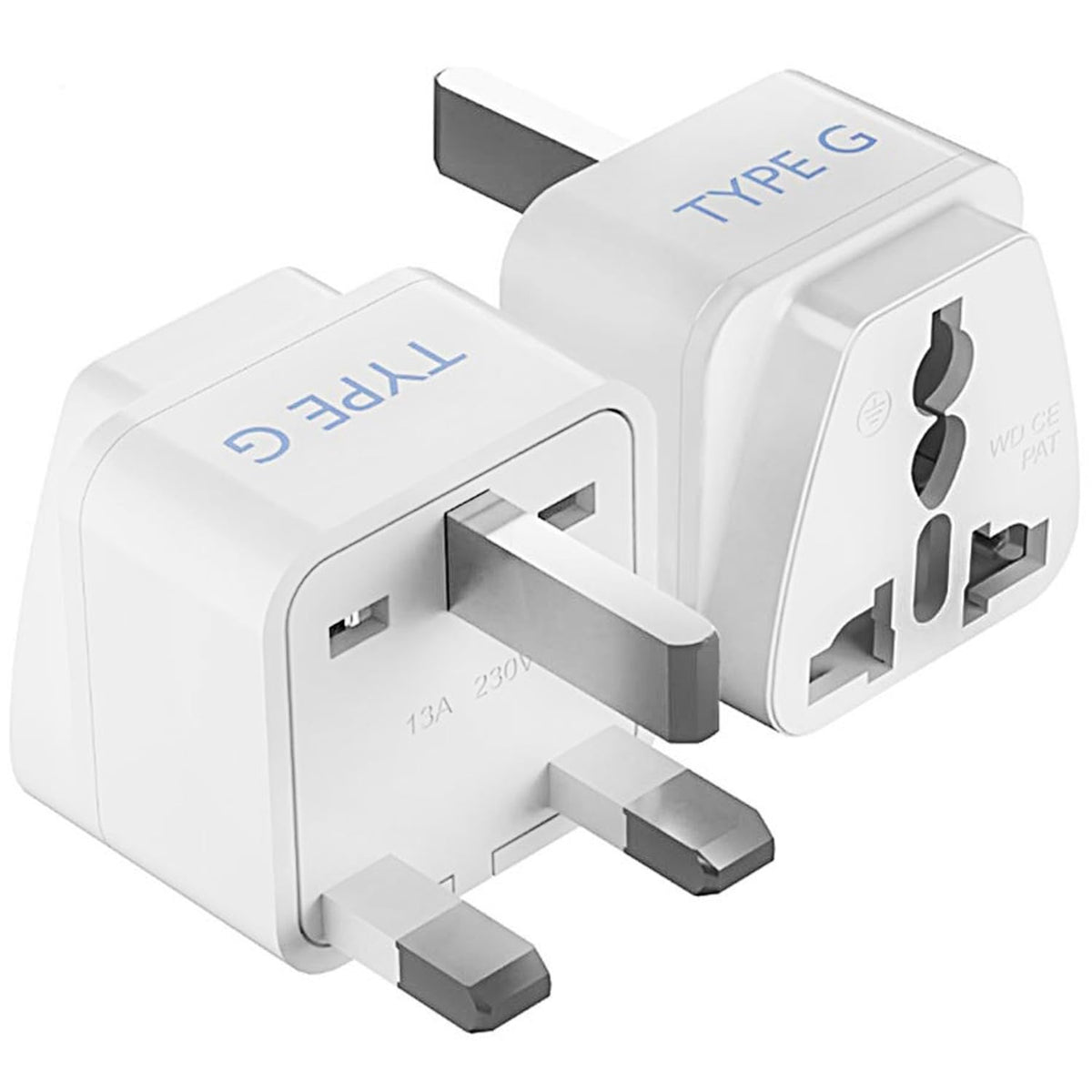 India to UK, Ireland travel adapter plug – Type G – CE & RoHS certified - GP-7