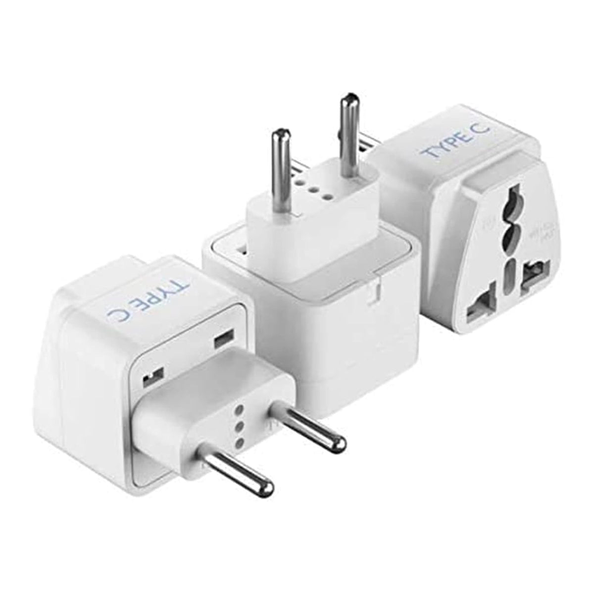India to Europe travel adapter plug – Type E/F – CE & RoHS certified - GP-9