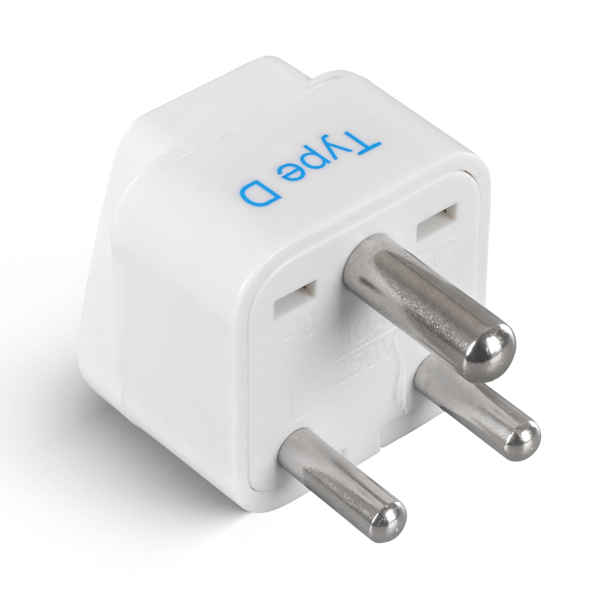 India, Pakistan travel adapter – Type D – CE & RoHS certified - GP-10