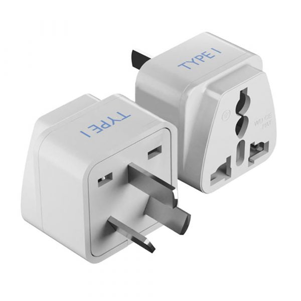 Australia, China travel adapter – Type I – CE & RoHS certified - GP-16