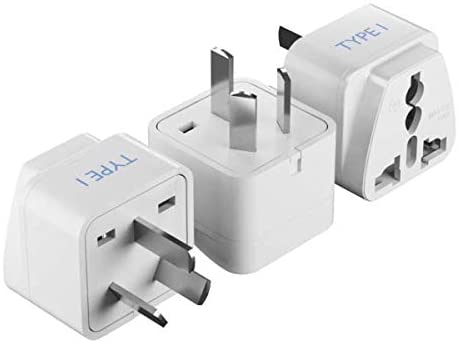 Australia, China travel adapter – Type I – CE & RoHS certified - GP-16