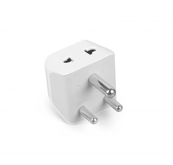 3 Pin Multi Plug Socket - Type D - 2 in 1 Plug - CE & RoHS certified - CTD-10 - 1 Pack image