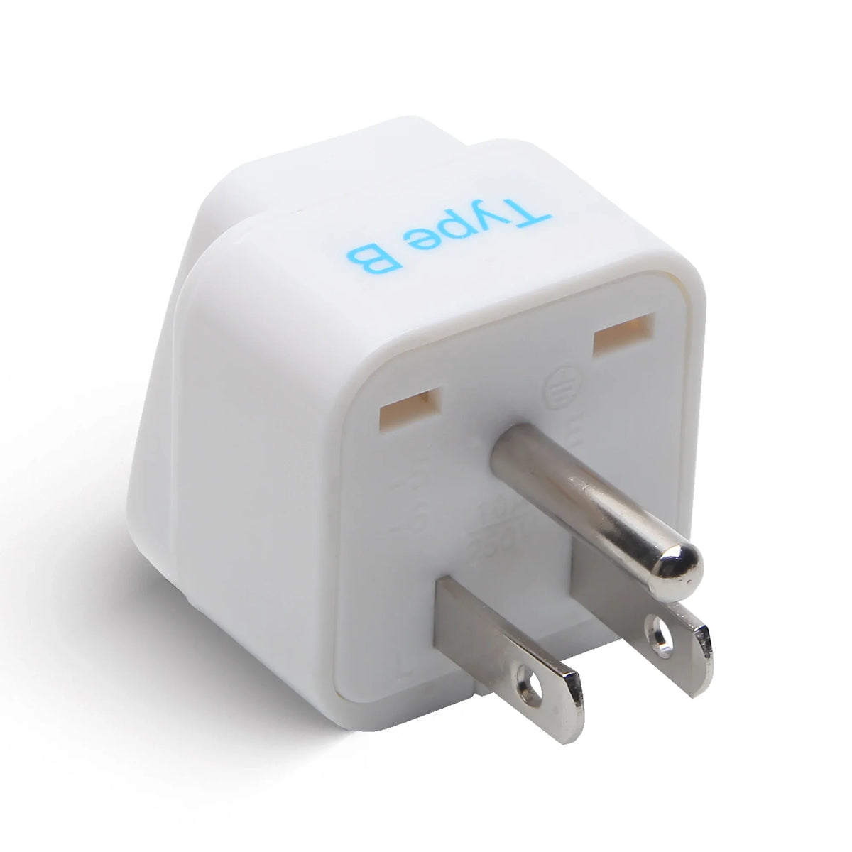 India to USA, Canada travel adapter plug – Type B – CE & RoHS certified - GP-5 - 1 Pack image