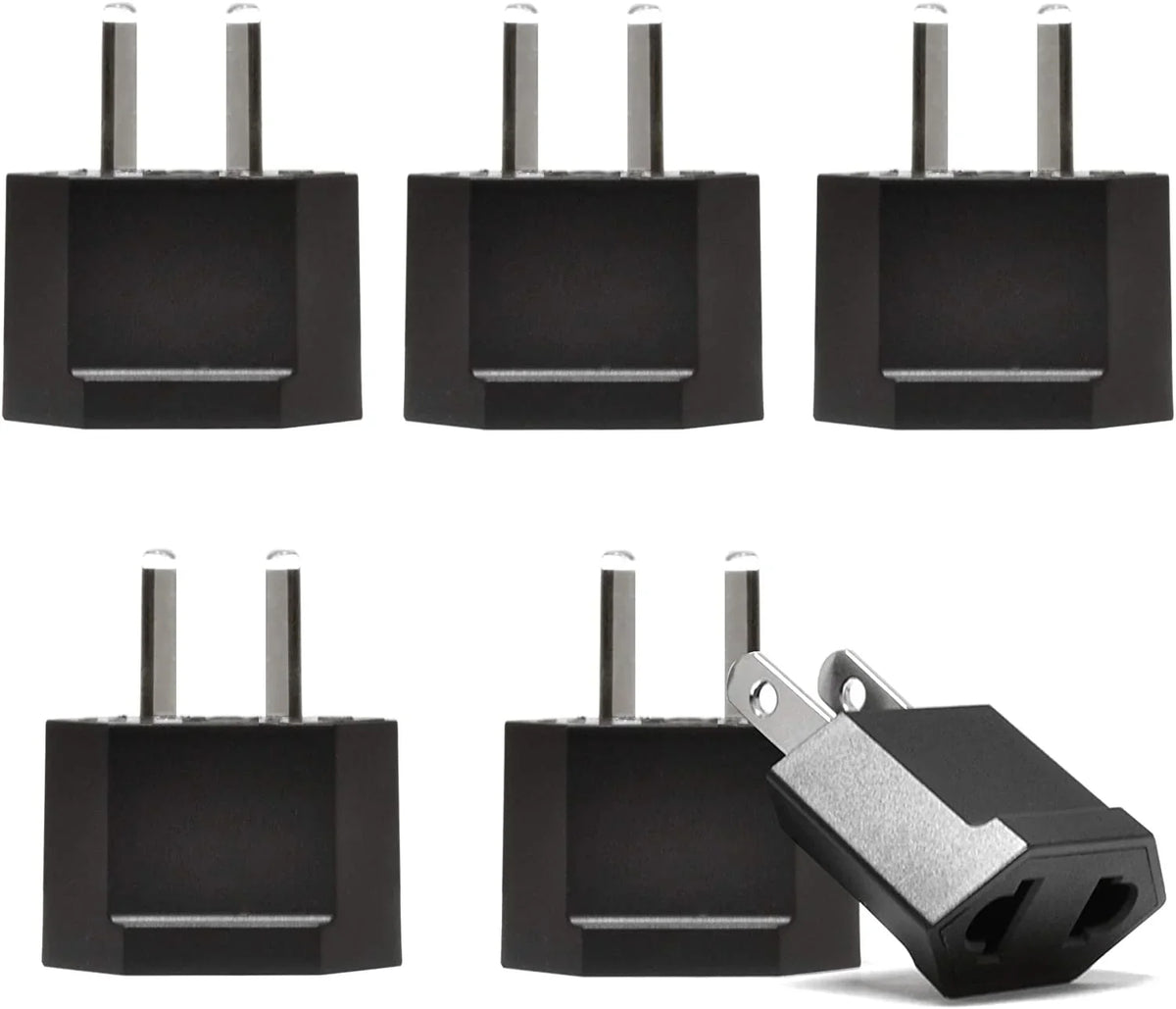 USA to Australia/China Plug Adapter - Non-Grounded - 6 Pack - UP-6AU image 0