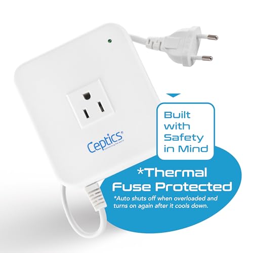 500W Step down converter – 220v to 110v voltage converter – Compact & Noise-free – CE certified - PC-500D image 3