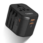 Universal travel adapter – 2 USB-A & 1 USB-C 20W – 4 in 1 travel adapter – CE & RoHS certified - UP-8CU