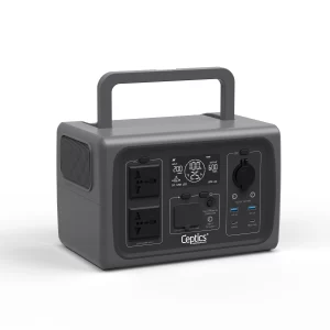 Ceptics 600W Portable Power Station with 512Wh LiFePO4 Battery – Fast Recharge 0% to 100% in 2.5 Hours – India Voltage 230V 50Hz – Lightweight & Compact for Home Backup and Outdoor Use